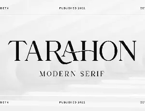 Tarahon Serif font