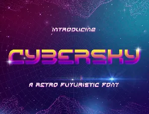 Cybersky font