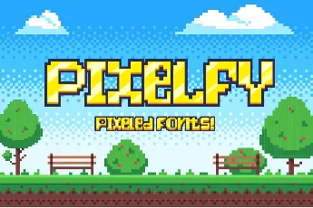 Pixelfy font