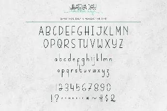 Whateva Day Demo font