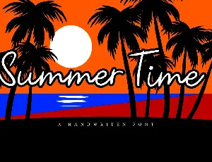 Summer Time font