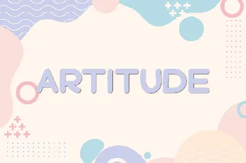 Artitude font