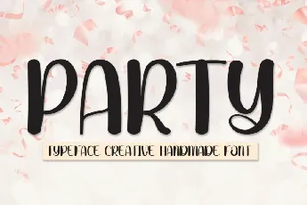 Party Display font