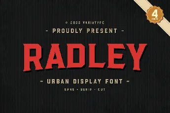 Radley Sans font