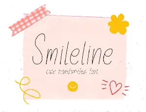 Smileline font