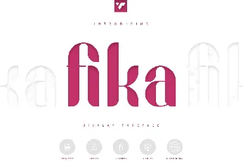 Fika font