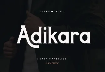 Adikara font