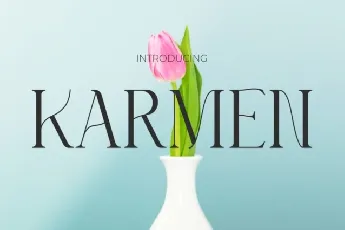 Karmen font