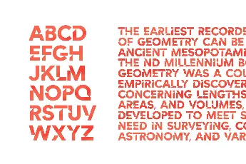 Angles font