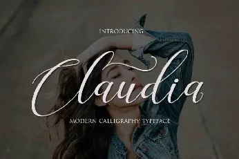 Claudia Script Free Download font