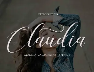 Claudia Script Free Download font