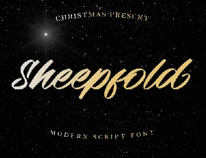 Sheepfold font