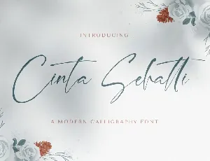 CINTA SEHATTI font