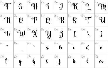 Amilya font