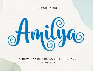 Amilya font