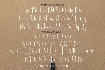 Penmanship font