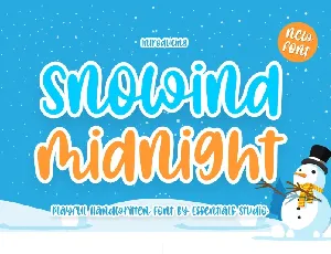 Snowind Midnight font