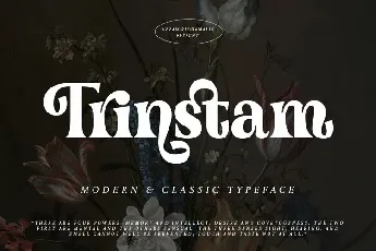 Trinstam font