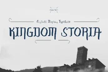 Kingdom Storia Display font