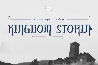 Kingdom Storia Display font