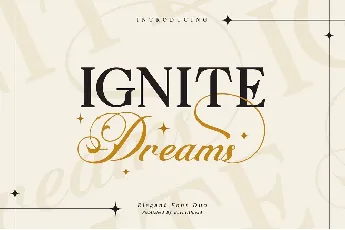 Ignite Dreams font