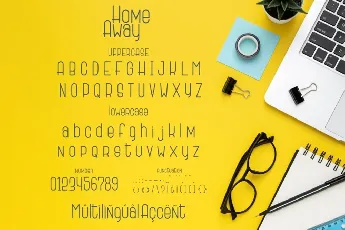 Home Away font