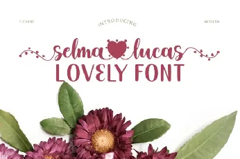 Selma Love Lucas font