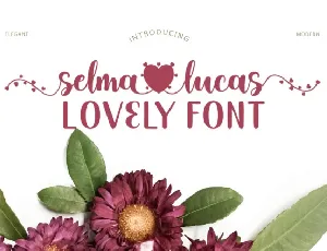 Selma Love Lucas font