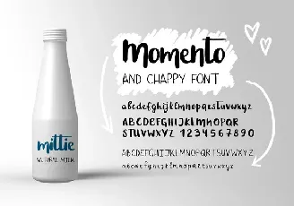 Momento Script Free Download font