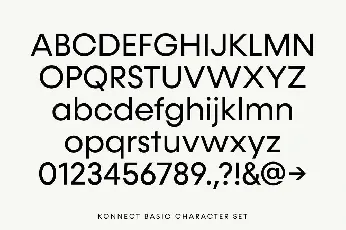 Konnect font