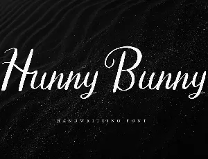 Hunny Bunny font