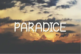 Paradice font