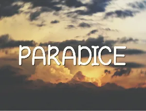 Paradice font