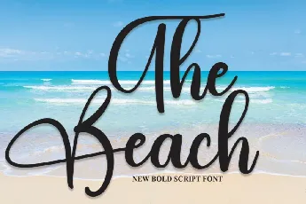 The Beach Script Typeface font