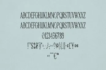 Hazel font