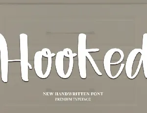 Hooked Typeface font