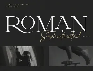 Roman Sophisticated Duo font