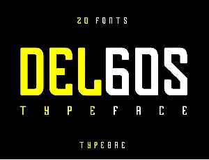 Delgos font