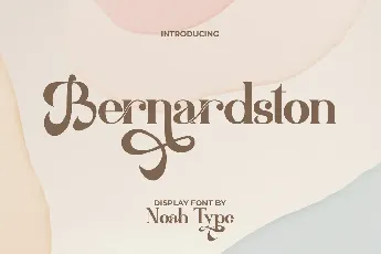 Bernardston font