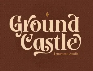 Ground Castle font