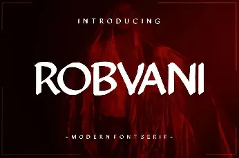 Robvani font