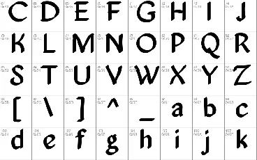 Robvani font