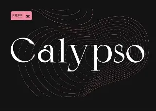 Calypso Display font