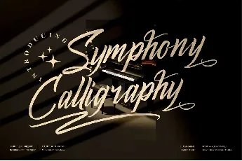 Symphony Calligraphy font