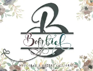 Barbiel font