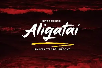 Aligatai font