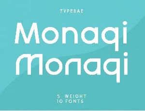 Monaqi font