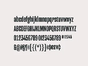 Mongoose Family font