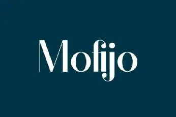 Mofijo Sans Serif font