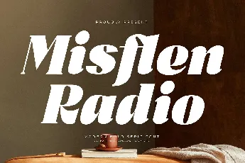 Misflen Radio font